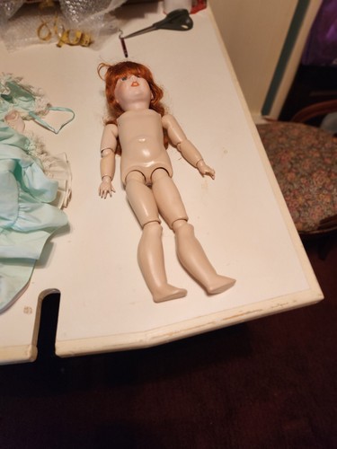 Porzellanpuppe mit Gelenken 20 Zoll Paris - Bild 3 von 10