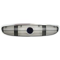 Grille For 2003-2005 Buick Century Chrome Shell W/ Silver Insert Plastic on sale Grille For 2003-2005 Buick Century Chrome Shell W/ Silver Insert Plastic on sale