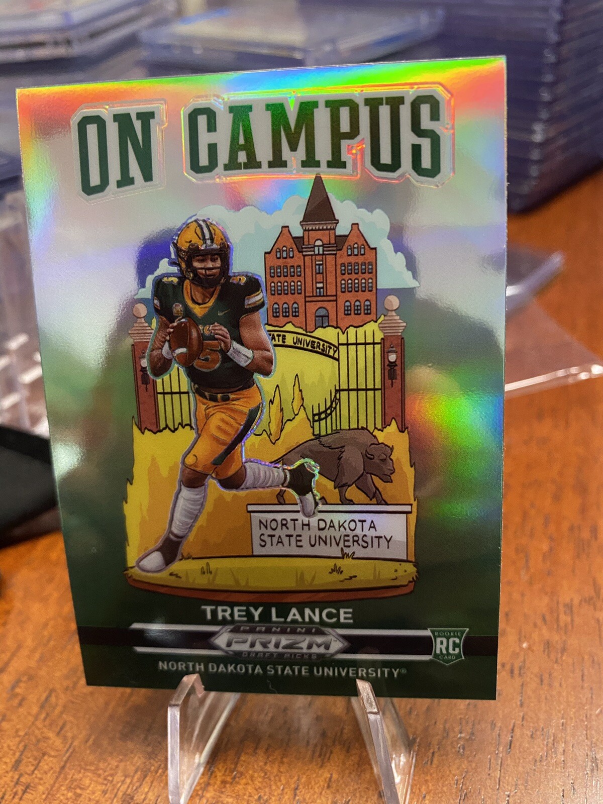 2021 Trey Lance Panini Prizm Draft ON CAMPUS RC SSP SF 49ers 🔥
