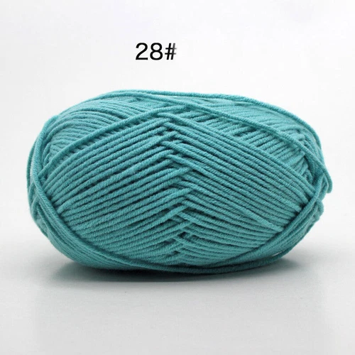 62 Colors Milk Cotton Skeins Hand Knitting Wool Baby Crochet Chunky Yarn 50g - Picture 51 of 87