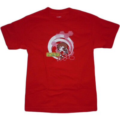 Vocaloid Hatsune Miku Chibi Meiko Men's Red T-Shirt Official Licensed Legit