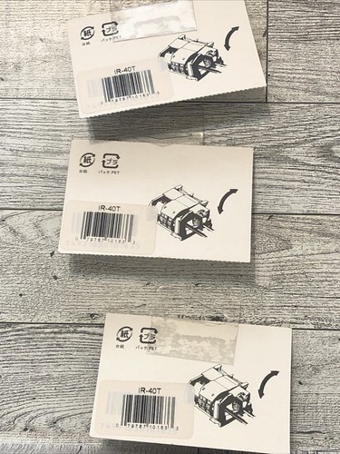 3 Pack - IR-40T Black and Red Calculator Ink Roller NEW - Afbeelding 3 van 3