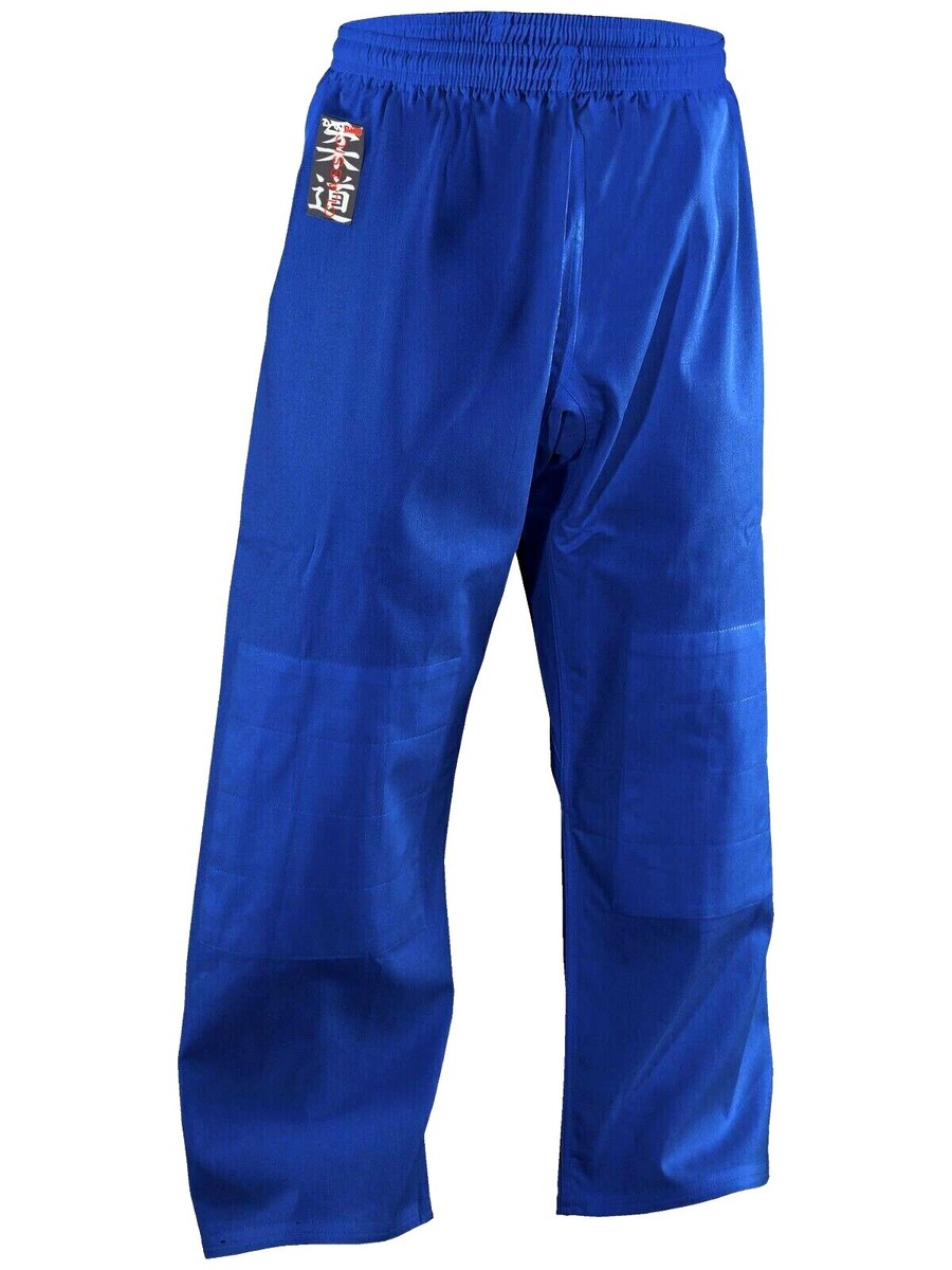 Advanced Blue Judo Pants in 100% Cotton Kodokan Shorts Kano BUDO