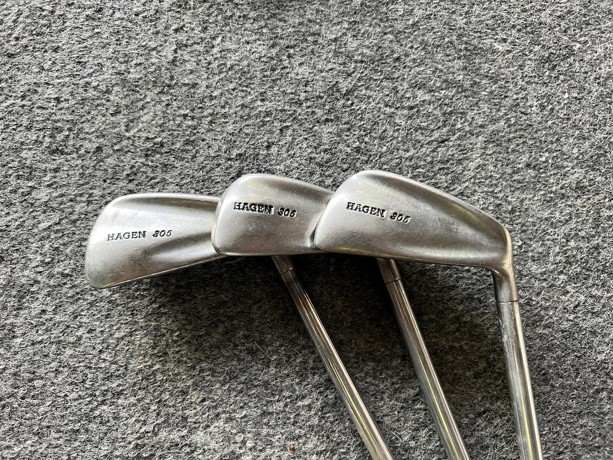 Fer De Golf Walter Hagen Vintage 1920 - Manche Bois Caryer - RH 38,5"