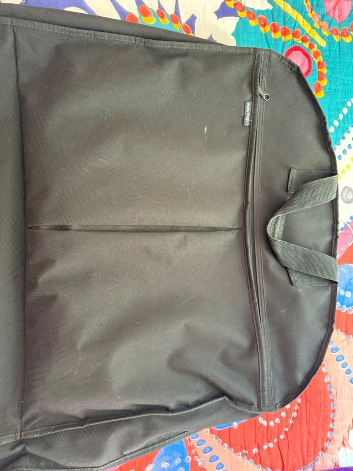 WallyBags черный одежды сумка ручки молнии карман путешествий костюм платье - Изображение 2 из 4