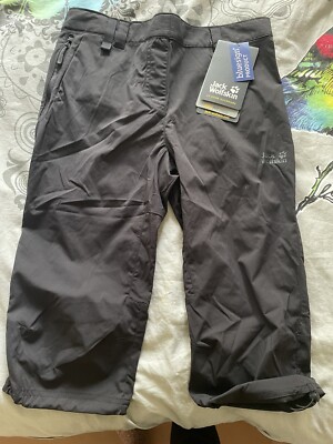 Jack Wolfskin Activate light 3/4 pants damen NEU Größe 36