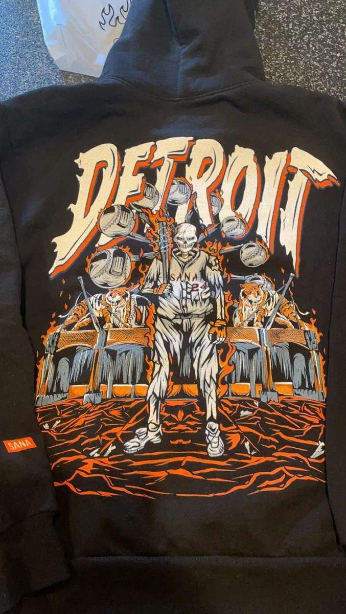 Sana Detroit Cabrera Hoodie Size Small eBay