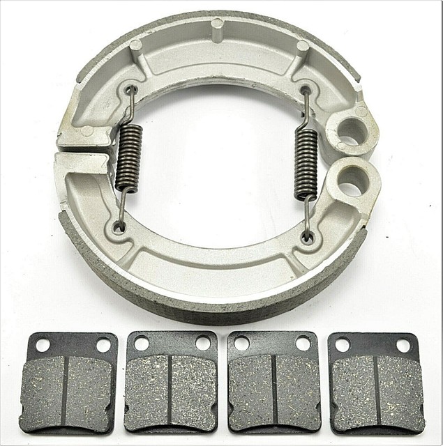 NEW Yamaha Grizzly 350 YFM350 4WD 20072013 2014 Front Rear Brake Pads Shoes eBay