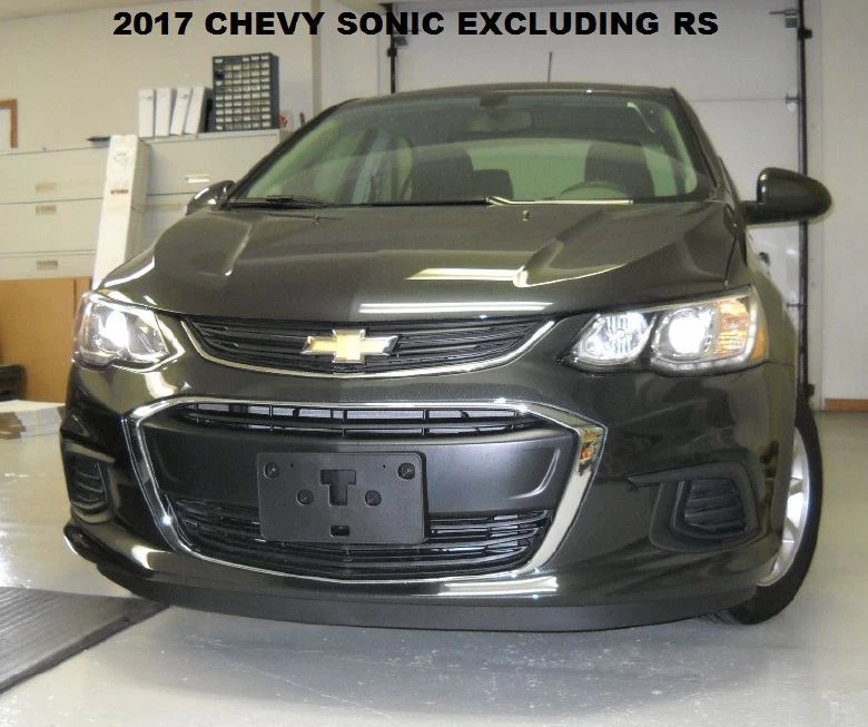 Sujetador de máscara frontal Lebra para Chevy Chevrolet Sonic 2017-2020 sedán 17-20 Foto 2 de 2