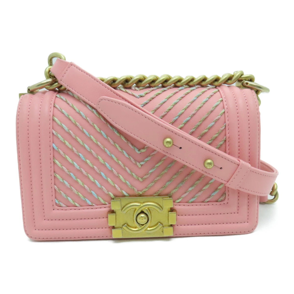 CHANEL Lamb Skin Chain Shoulder Bag - 20% Off