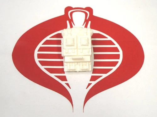 GI Joe Weapon Sub Zero Backpack 1990 Original Figure Accessory