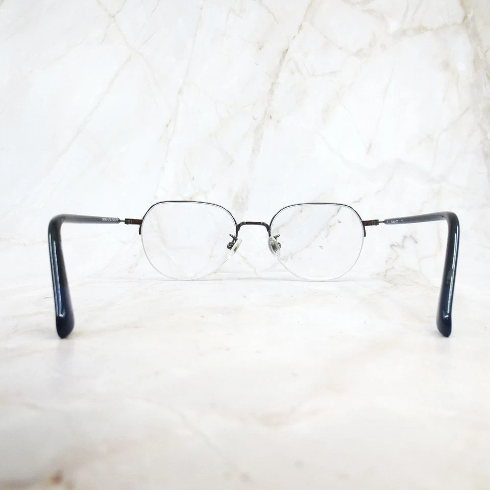 Marco de gafas Gant GA3195-F-3 008 para hombre gris metalizado medio borde 52-19-150 Foto 4 de 4