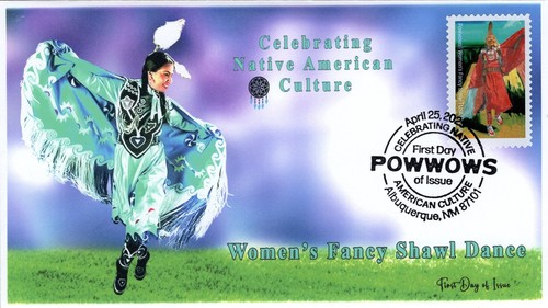 25-162-65, 2025, Complete Set (4), Powwows, Pictorial Postmark - Picture 4 of 4