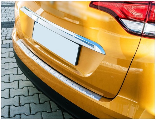 Protector de parachoques trasero cromado GLOSSY S.STEEL PARA RENAULT GRAND SCENIC IV 2016-UP - Imagen 2 de 9
