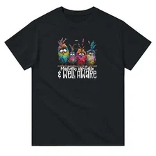 Mentally Unstable 100% Cotton T-Shirt with Classic Fit, Breathable Comfort, and 