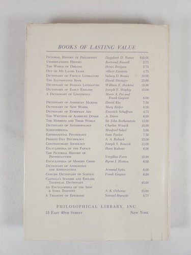 The Nature Of Ego A Study By Benjamin Meynard 1962 HC/DJ ~ Philosophical Library - Picture 2 of 14