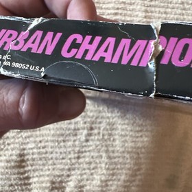 Urban Champion NES Nintendo Gloss Over Matte DOUBLE Sticker x2 & Pricetag RARE🦄