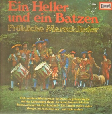LP Luftwaffenmusikkorps 4 der Bundeswehr, Hamburg Ein Heller und ein Batzen - F