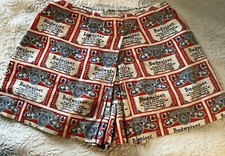 Vintage Budweiser 1970s Skirt Skort Shorts Anheuser Busch - RARE ITEM!