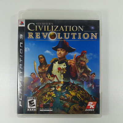 PS3 Sid Meier's Civilization Revolution PlayStation 3 CIB Complete