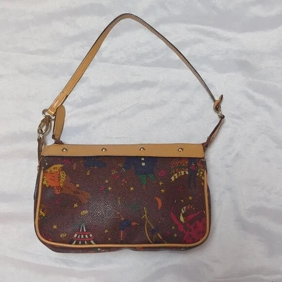 Piero Guidi Magic Circus Mini Shoulder Bag Italian Made Purse Whimsy Kitsch Boho - Image 2 of 4