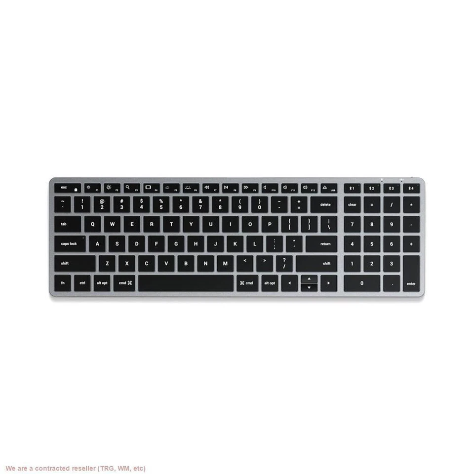 Satechi Slim X2 Bluetooth Keyboard - Space Gray - Image 2 of 4