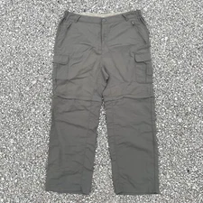 10,000 Ft Above Sea Level Pants Womens 16 Gray Convertible Shorts Hiking Outdoor