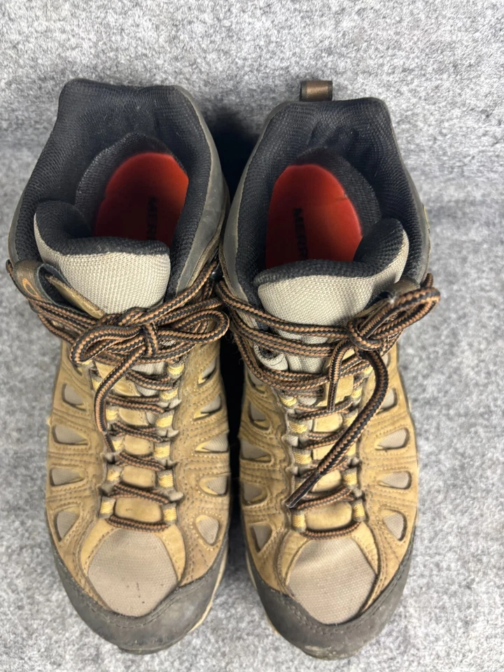 Туфли туристические женские Oboz Sawtooth II средние 9 коричневые черные водонепроницаемые на лодыжке на шнуровке - Изображение 3 из 4