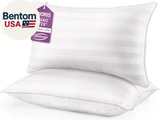 Pillows Queen Size Set of 2 - Luxury Hotel Collection Bed Pillows for Sleeping,