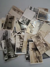 VINTAGE REAL PHOTO POSTCARD LOT, 45 PLUS POSTCARDS, MIX OF POSTED AND NOT MAILED