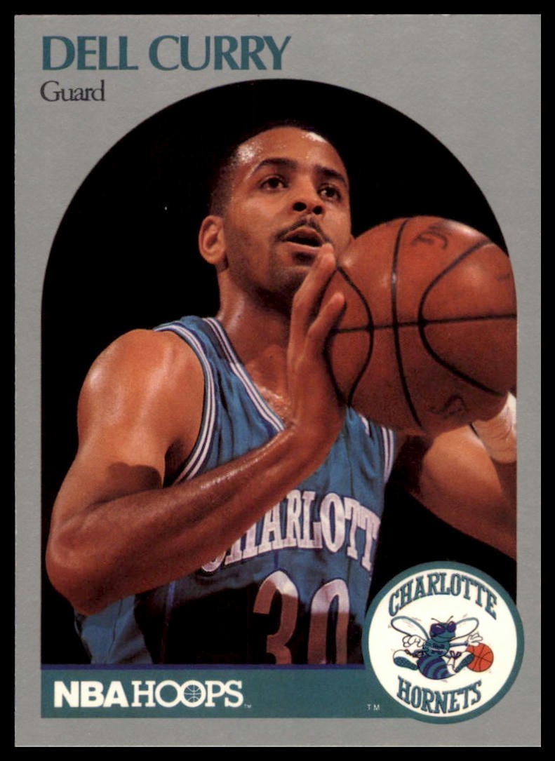 1990-91 Hoops #52 Dell Curry