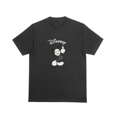 MICKEY MOUSE V FOR VENDETTA DISOBEY T-Shirt Neuheit Parodie Anonymous Mask Tee 249