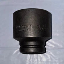 Proto 07528 Impact 1-3/4" Socket 3/4" Drive 6 Point - Black Oxide