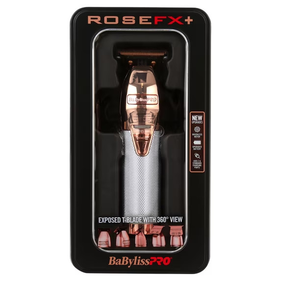 BaBylissPRO ROSEFX+ All-Metal Lithium Outlining Trimmer | FX787NRG