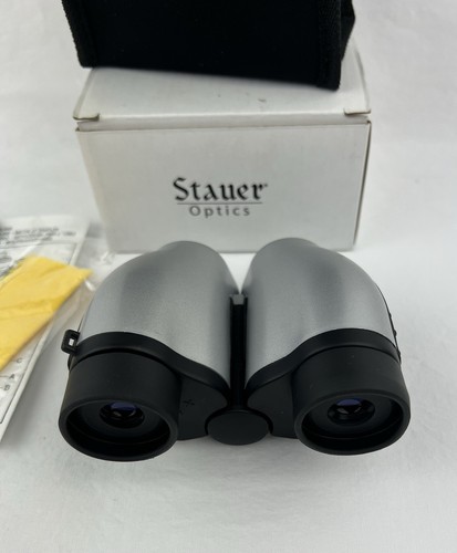 STAUER OPTICS BINOCULARS 8x21 with Carry Case and Cleaning Cloth NEW IN BOX - Picture 6 of 14