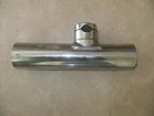 Clamp On Stainless Steel Rod Holder For 3/4” - 1” Rail
