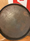 Wagner Ware   Sidney -O-  1109 B Cast Iron Griddle Skillet