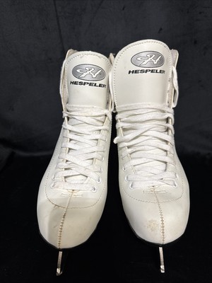 Used Senior Hespeler Figure Skates Size 8 UK 7 Euro 41 Leather Boots