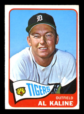 1965 TOPPS O PEE CHEE OPC Baseball #130 AL KALINE HOF EX-NM Detroit Tigers Card