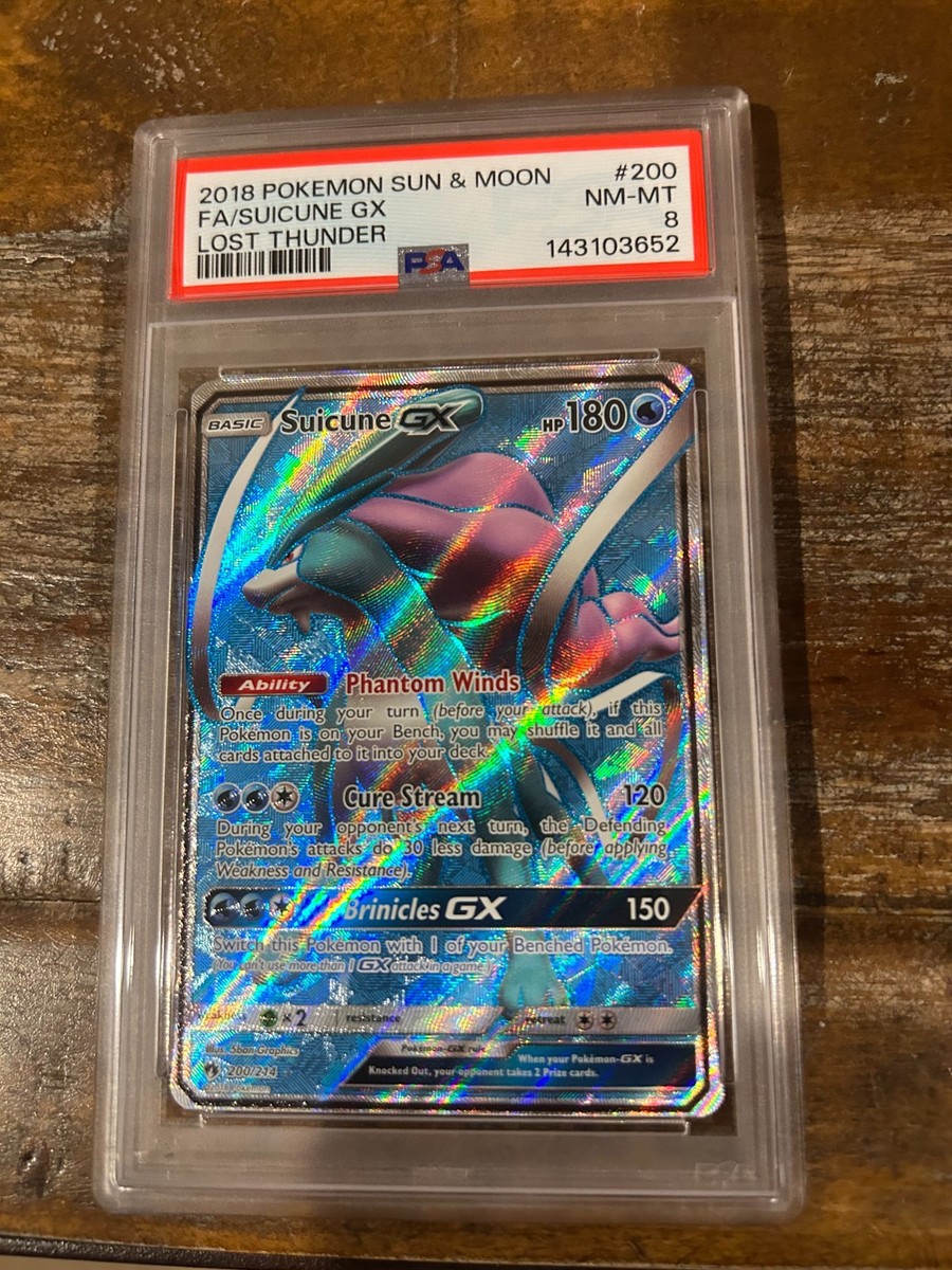 Suicune GX (Full Art) 200/214 Sm-Lost Thunder Holo for sale online