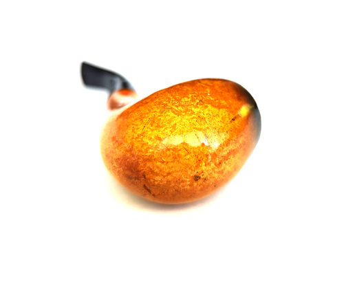SUPERB VINTAGE JAMBO GENUINE AFRICAN BLOCK MEERSCHAUM BENT BILLIARD ESTATE PIPE - Picture 6 of 12
