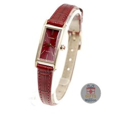 CITIZEN Kii Eco-Drive Solar Women's Watch EG7043-09W Classic Rectangular Case