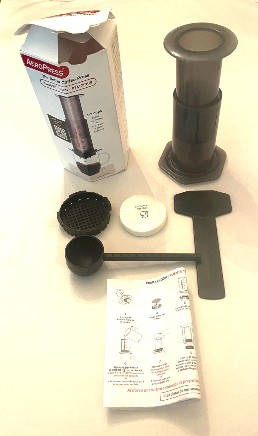 Original Coffee Press 3 In 1 Brew Method Scoop. Paper Filter