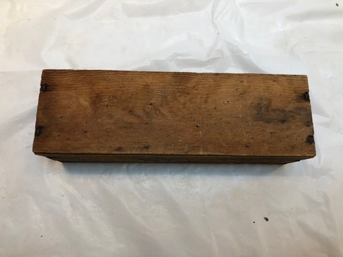 Caja de queso de madera vintage Valveta 2 lb - decoración primitiva del campo - Imagen 7 de 10