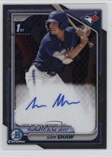 2024 Bowman Chrome Prospect Auto Sam Shaw #CPA-SS Auto v8j