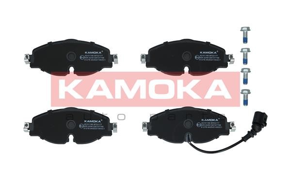 Kamoka JQ101186 Bremsbelagsatz, Scheibenbremse For Audi Cupra Seat Skoda VW-image
