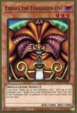 maximum gold yugioh card list price Gold: El Dorado Exodia The Forbidden One MGED-EN005, Premium Rare, 1st Edition, Yu-Gi-Oh! TCG Exodia The Forbidden One List start a new yugioh structure deck Maximum Gold: El Dorado