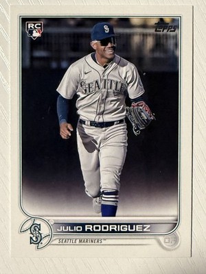 Julio Rodriguez 2022 Topps Complete Set Image Variation RC #659