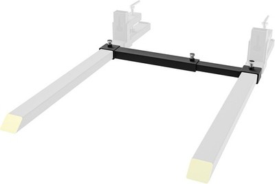 Clamp On Pallet Forks Adjustable Stabilizer Bar, Fits Up to 3 W x 2 ...