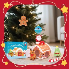 hahaland Jouet bébé 6 Mois Maison en Pain dÉpices de Noël Jouet Eveil Bebe